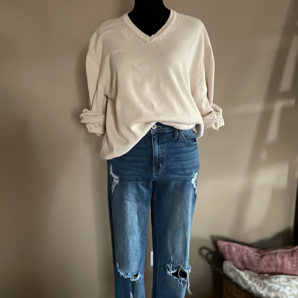 Grant Thomas V-Neck Sweater. Size Men’s M